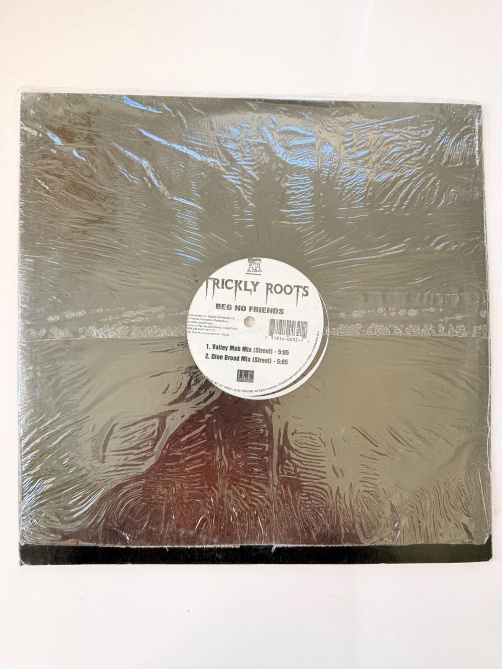 Strickly Roots "Beg No Friends" Vinyl Record Black & White Music Reggae
